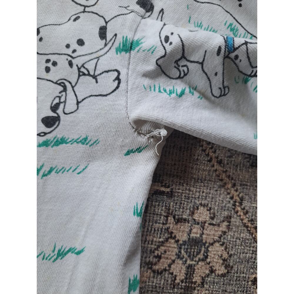 Disney 101 Dalmatians Vintage Single Stitch Front / Back Graphic Kids One Size - Picture 9 of 10